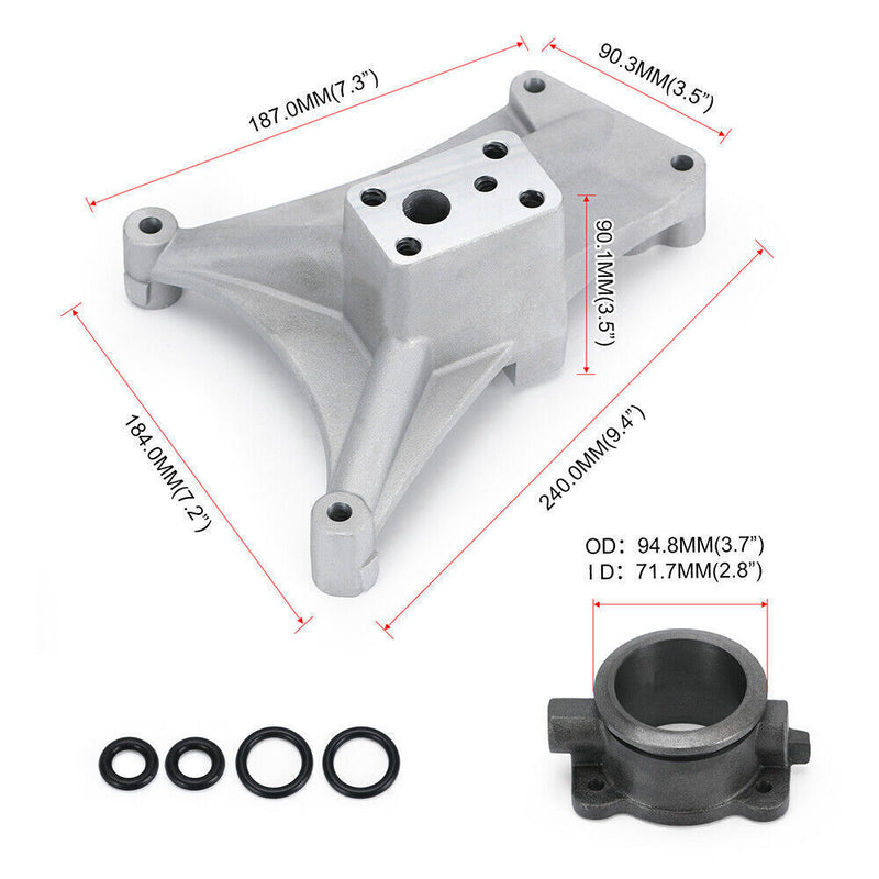 DURAFORCE Non EBPV Turbo Pedestal & Housing For 1994 1995 1996 1997 Powerstroke Diesel 7.3