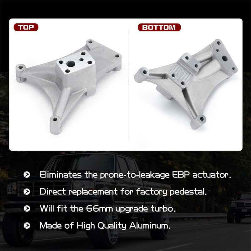 DURAFORCE Non EBPV Turbo Pedestal & Housing For 1994 1995 1996 1997 Powerstroke Diesel 7.3