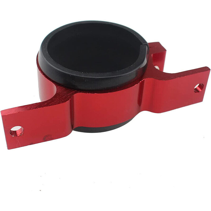 DURAFORCE AN6 AN8 AN10 Inline Fuel Filter with Bracket Cleanable 30 Micron Universal Red