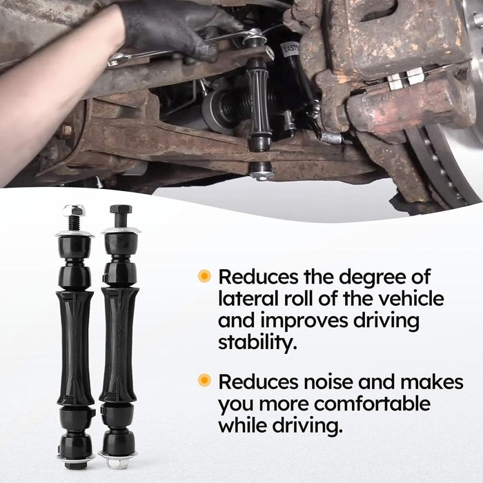 DURAFORCE 2x Front Sway Bar Link for Chevy Silverado Sierra 1500 2007-2016 Tahoe GMC Yukon