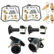 DURAFORCE Carburetor Rebuild Kit Intake Manifold For Yamaha V Star 650 XVS650 93210-36769