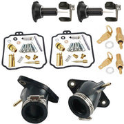 DURAFORCE Carburetor Rebuild Kit Intake Manifold For Yamaha V Star 650 XVS650 93210-36769
