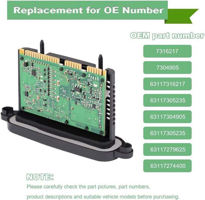 DURAFORCE Control TMS Module Unit Adaptive Headlight For BMW 528i 535i 550i xDrive F10 M5