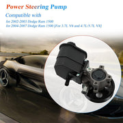 DURAFORCE Power Steering Pump w/ Pulley & Reservoir for Dodge Ram 1500 Durango Chrysler
