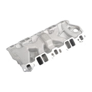 DURAFORCE Aluminum Dual Plane Intake Manifold Fit for Chevy 350 1955-1995 Small Block