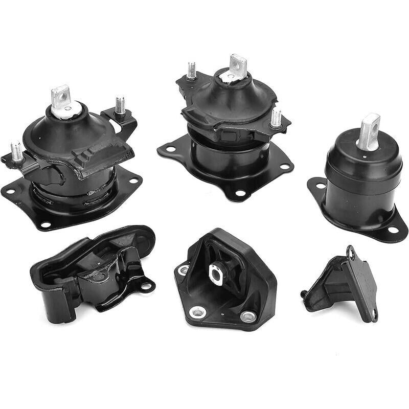 DURAFORCE Engine Motor & Transmission Mount Set 6PCS For 2003-2007 Honda Accord 2.4L Auto