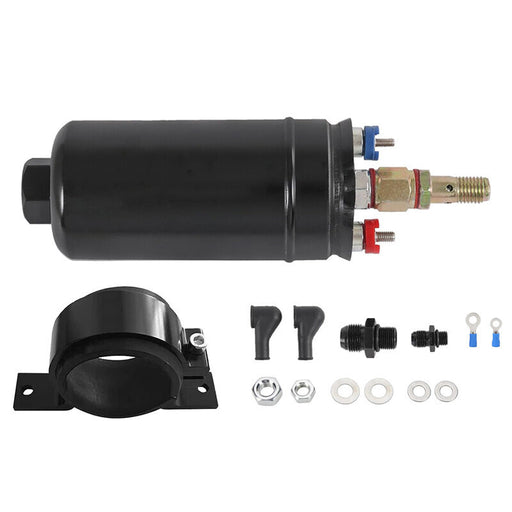 DURAFORCE Universal External Fuel Pump 380LPH High Flow 0580254044 with Mounting Bracket