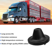 DURAFORCE Rear Hood Bumper for Freightliner Cascadia P3 A18-59704-000 & A17-20868-000 Blac