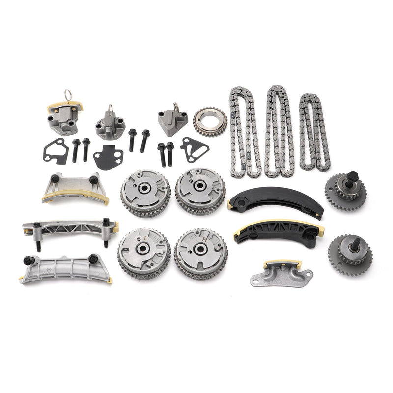 DURAFORCE Complete Kit Timing Chain VVT Cam For GMC Acadia SLT Sport Utility 4-Door 3.6L
