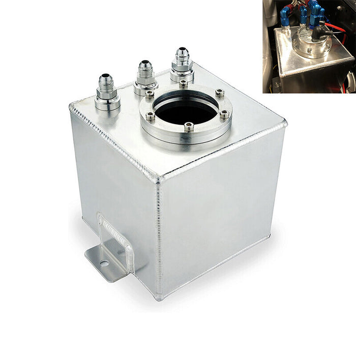 DURAFORCE 2L Car Fuel Swirl Surge Pot Tank Aluminium Alloy Tank for 044 Fuel Pump