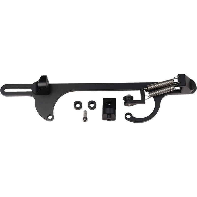 DURAFORCE Aluminum Throttle Cable Carb Bracket Fit For Holley 4150 4160 Carb 350 400 SBC S