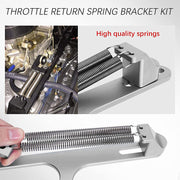 DURAFORCE Aluminum Throttle Cable Carb Bracket Fit For Holley 4150 4160 Carb 350 400 SBC S