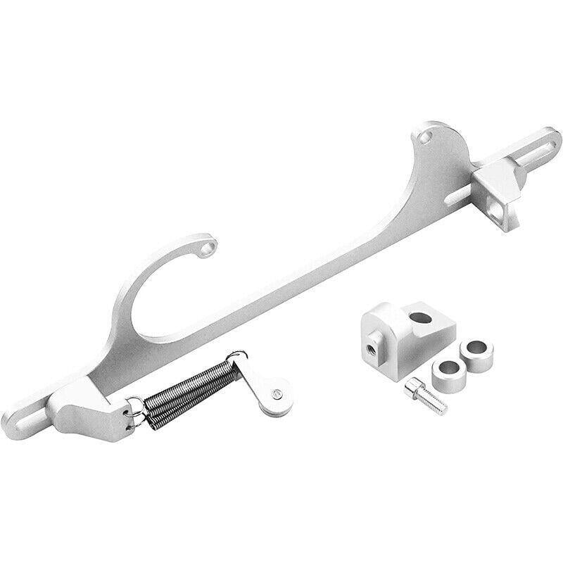 DURAFORCE Aluminum Throttle Cable Carb Bracket Fit For Holley 4150 4160 Carb 350 400 SBC S
