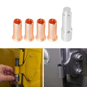 DURAFORCE Door Hinge Pin Liners Bushings Replacement Kit For Jeep Wrangler JK 2007-2019