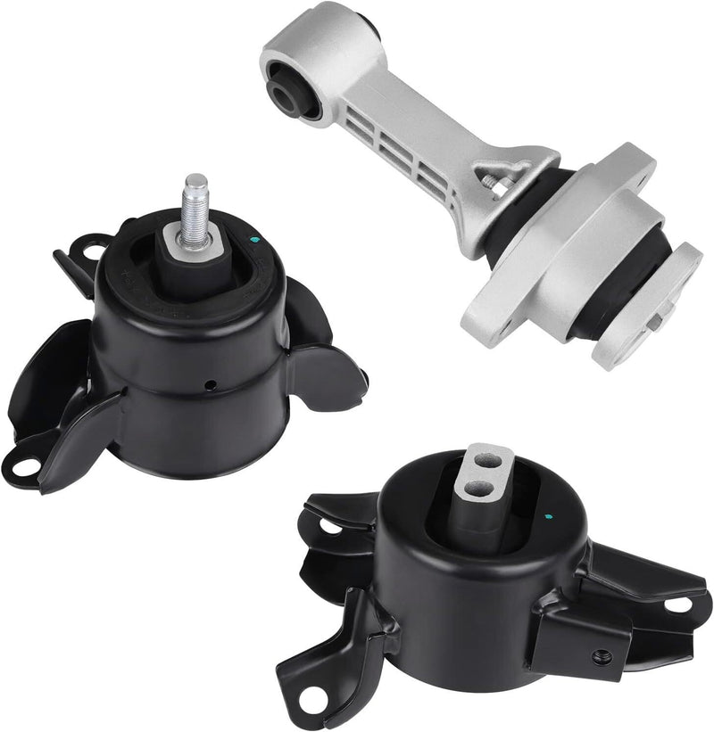 DURAFORCE For Hyundai Accent Elantra Kia Forte Rio Automatic 3x Engine Motor & Trans Mount