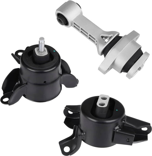 DURAFORCE For Hyundai Accent Elantra Kia Forte Rio Automatic 3x Engine Motor & Trans Mount