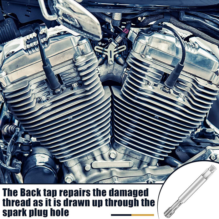 DURAFORCE 1x 14mm Back Tap Thread Repair Tool 640811 Automotive Hand Tools Sliver