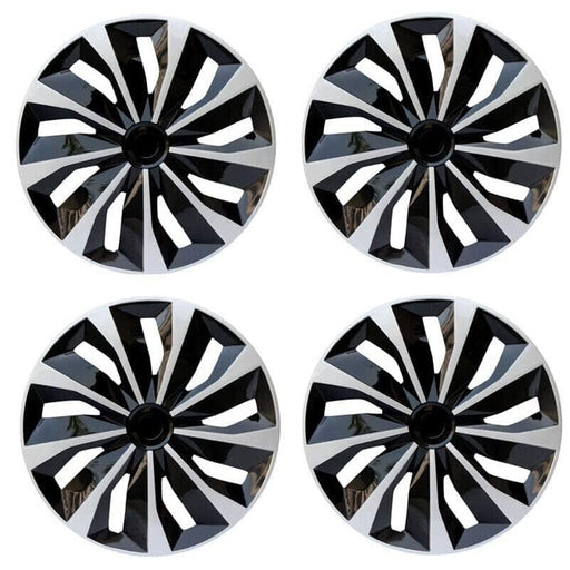 DURAFORCE 4X 16" Inch Wheel Covers Snap On Full Hub Caps Fit for R16 Tire & Steel Rim