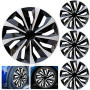 DURAFORCE 4X 16" Inch Wheel Covers Snap On Full Hub Caps Fit for R16 Tire & Steel Rim