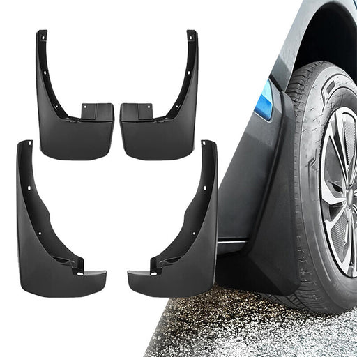 DURAFORCE 4x Front & Rear Splash Guards Mud Flaps For Nissan Frontier 2005-2022 Pickup