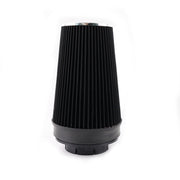 DURAFORCE 4" Inlet Truck Filter Air Dry High Flow Clamp-On Round Cone Air Intake Kit