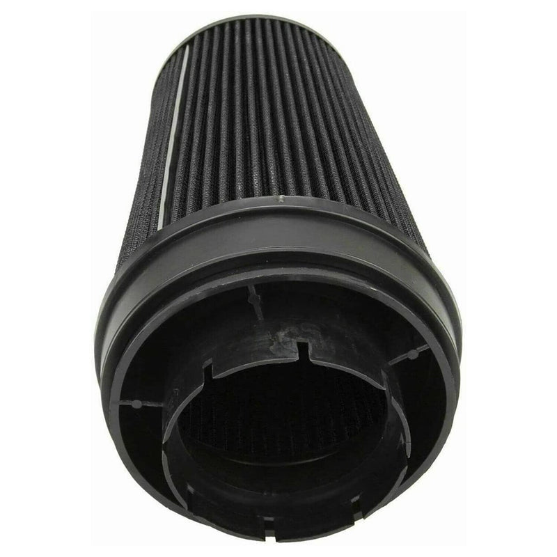 DURAFORCE 4" Inlet Truck Filter Air Dry High Flow Clamp-On Round Cone Air Intake Kit
