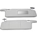 DURAFORCE 2pcs Interior Sun Visor Gray For 1996-2001 Honda Civic LHD CX DX EX EXR Sunvisor
