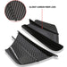 DURAFORCE 2 Pcs Motorcycle Front Side Spoiler Fixed Wind Wings For YAMAHA R15 R25 R3 R6 R1