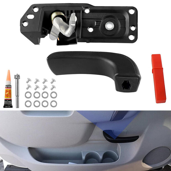 DURAFORCE Front Left Interior Door Handle Kit For 2007-2014 Chevy Silverado Avalanche Subu