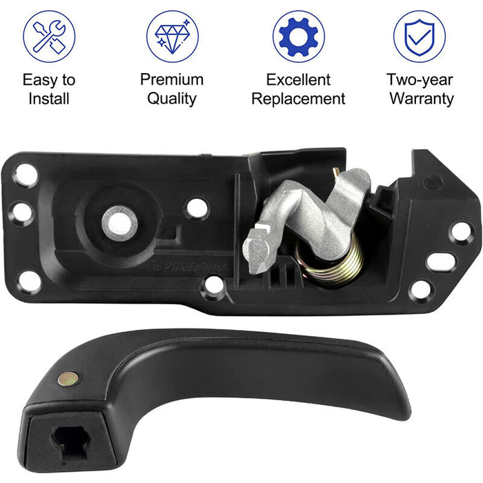 DURAFORCE Front Left Interior Door Handle Kit For 2007-2014 Chevy Silverado Avalanche Subu