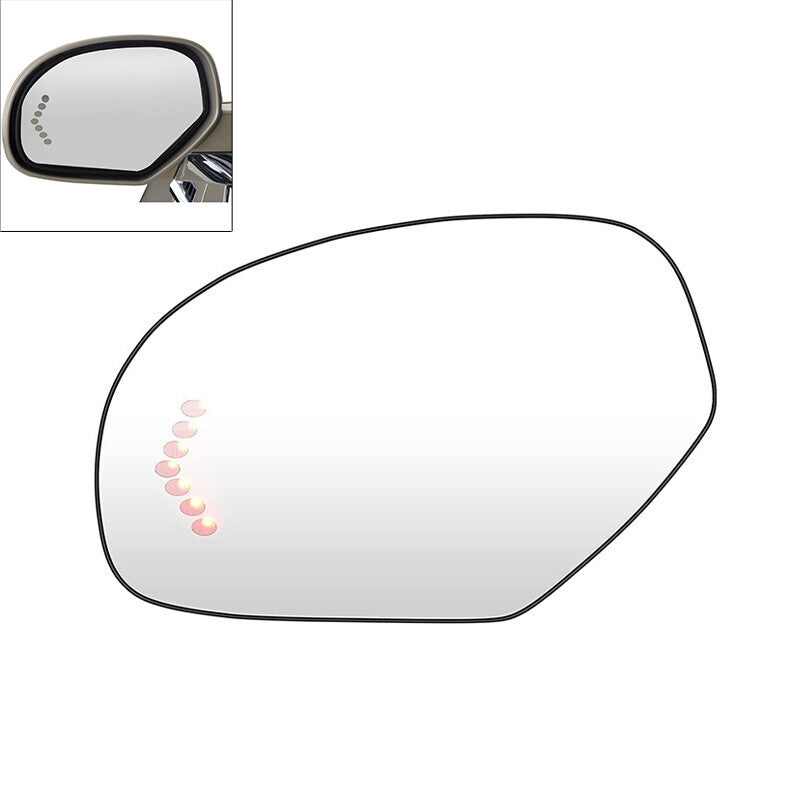 DURAFORCE Mirror Glass Heated Signal Driver For 07-13 Cadillac Chevrolet Tahoe GM1324138