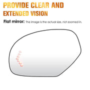 DURAFORCE Mirror Glass Heated Signal Driver For 07-13 Cadillac Chevrolet Tahoe GM1324138
