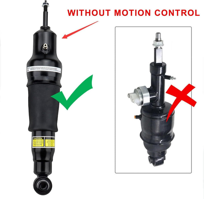 DURAFORCE 2PCS Rear Air Suspension Shock Struts For 2011-2021 Infiniti QX56 QX80 Armada