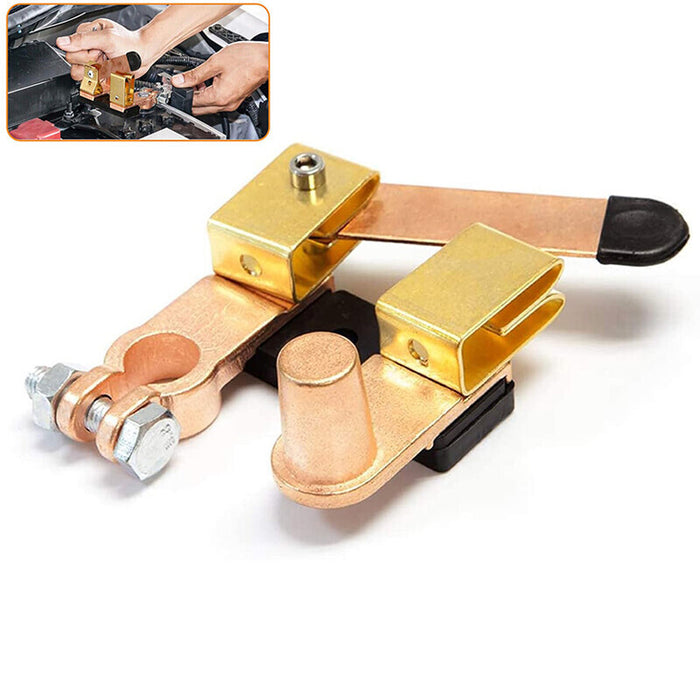 DURAFORCE Battery Disconnect Switch Blade Side Post Terminal For car Shut Cut OFF Vehicle