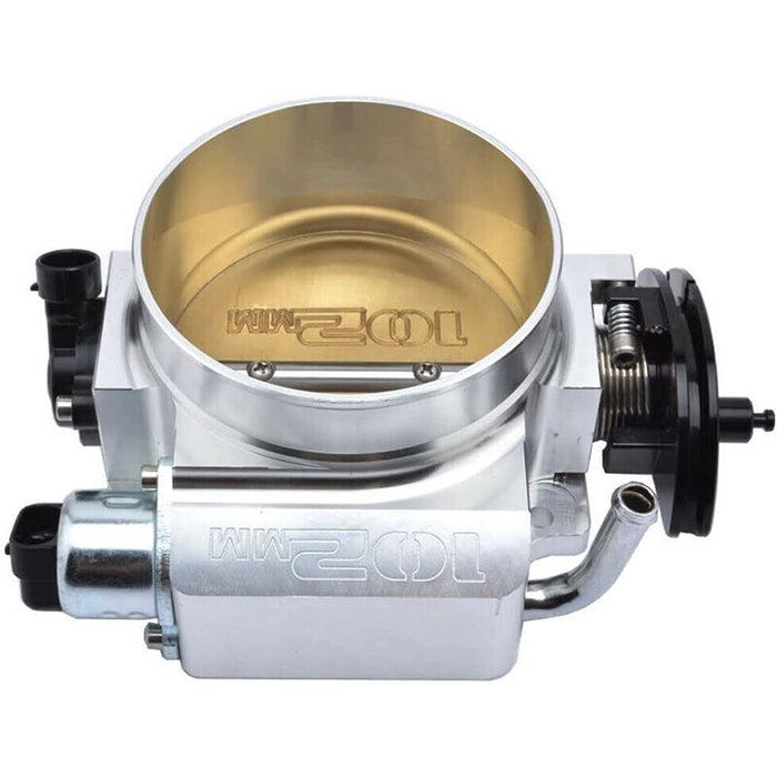 DURAFORCE 102mm Throttle Body +TPS IAC + Throttle Cable Bracket For LS1 LS2 LS3 LS6 Sliver