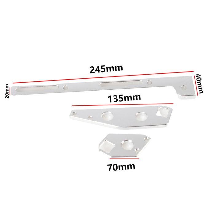 DURAFORCE 102mm Throttle Body +TPS IAC + Throttle Cable Bracket For LS1 LS2 LS3 LS6 Sliver