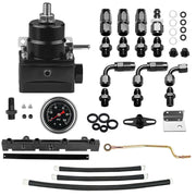DURAFORCE Tucked K Swap Fuel Line System Kit Fit For K20 K24 DC2 EG EK Civic Integra AN6
