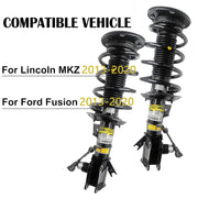 DURAFORCE 4x For Lincoln MKZ 2013-2020 Front Rear Shock Absorber Struts Assys Electric GAS