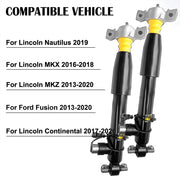 DURAFORCE 4x For Lincoln MKZ 2013-2020 Front Rear Shock Absorber Struts Assys Electric GAS