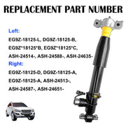 DURAFORCE 4x For Lincoln MKZ 2013-2020 Front Rear Shock Absorber Struts Assys Electric GAS
