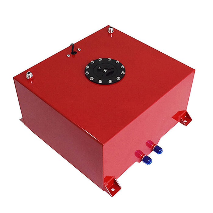 DURAFORCE 8 Gallon 30L Fuel Cell Gas Tank Aluminum Racing Street Drift with Level Sender