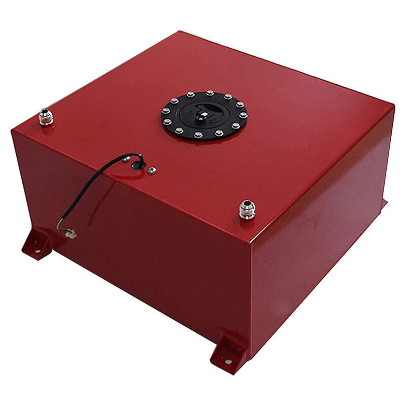 DURAFORCE 8 Gallon 30L Fuel Cell Gas Tank Aluminum Racing Street Drift with Level Sender
