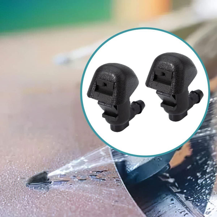 DURAFORCE Pack of 2 for Honda Pilot 2009-2015 Windshield Washer Nozzles 76810-SZA-A01ZA