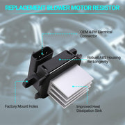 DURAFORCE Heater Fan HVAC AC Blower Motor Resistor Control Module For Ford F150 Navigator