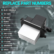 DURAFORCE Heater Fan HVAC AC Blower Motor Resistor Control Module For Ford F150 Navigator