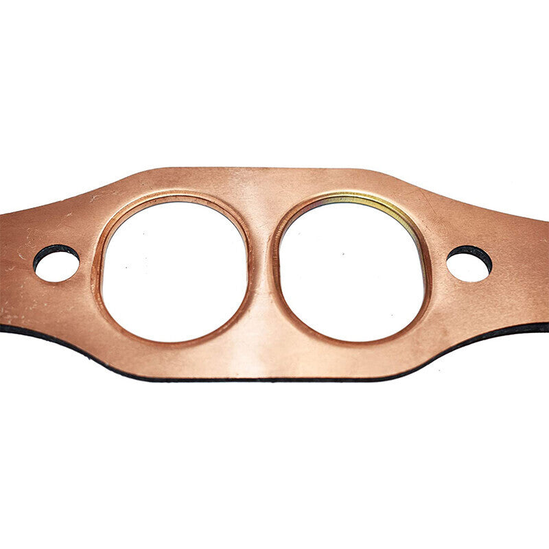 DURAFORCE Oval Port Copper Header Exhaust Gaskets For Small Block SBC Chevrolet 262 267 28