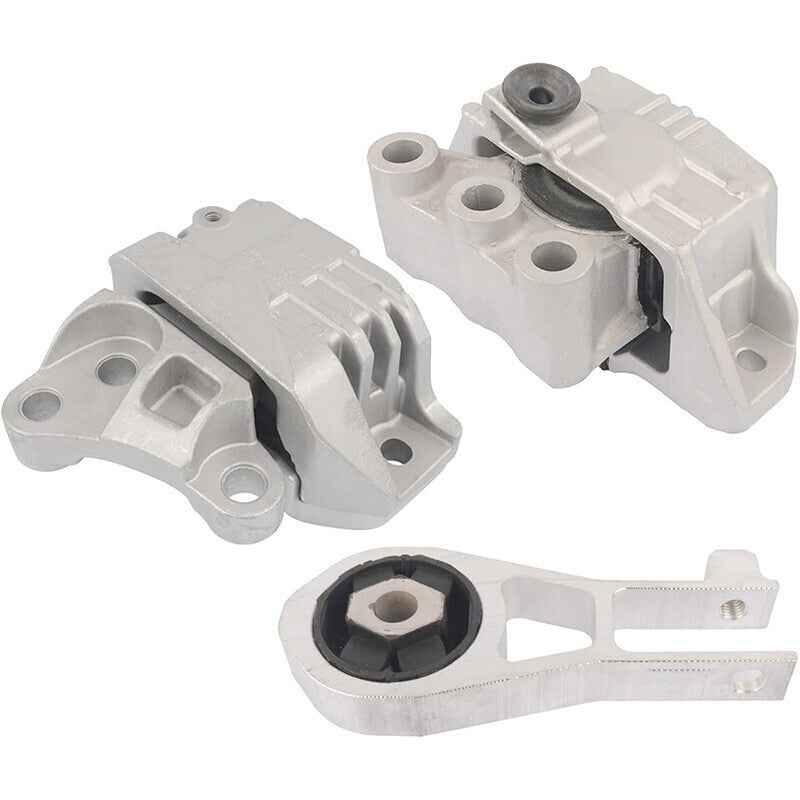 DURAFORCE 3Pcs Engine Mounts & Transmission Mount Set For Jeep Renegade Fiat 500X L4-2.4L