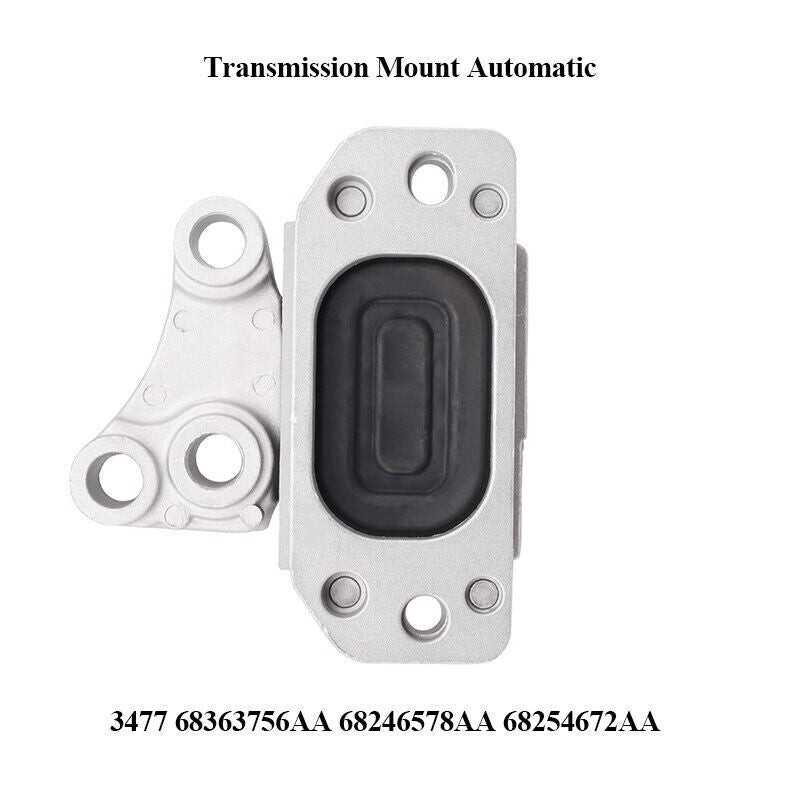 DURAFORCE 3Pcs Engine Mounts & Transmission Mount Set For Jeep Renegade Fiat 500X L4-2.4L