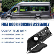 DURAFORCE Fit For 15-23 Transit Van Ford Fuel GAS Filler Door Housing Pocket w/ Hinge 150