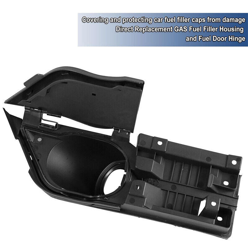 DURAFORCE Fit For 15-23 Transit Van Ford Fuel GAS Filler Door Housing Pocket w/ Hinge 150